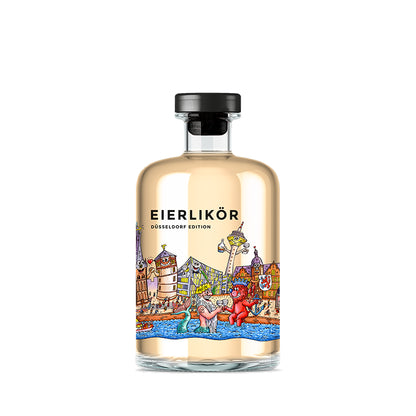 Eierlikör mit Grappa - Städte-Editionen - 14% Vol.