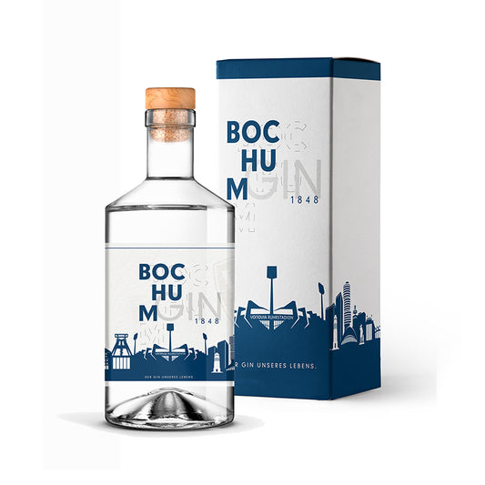 VfL Bochum Gin mit Geschenkverpackung, offizieller Fanartikel im Bochum‑Design