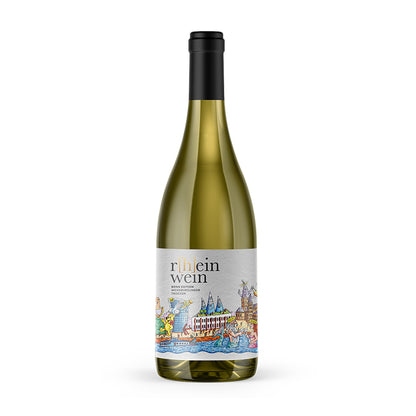 r[h]einwein - Städte-Editionen, Weissburgunder (trocken), 12% Vol.