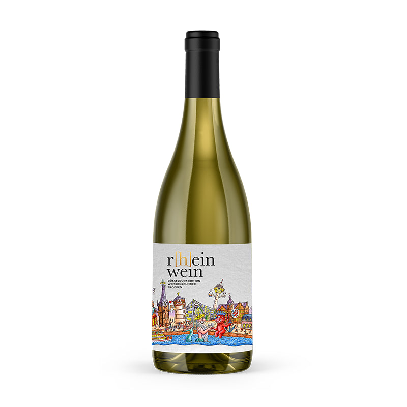 r[h]einwein - Städte-Editionen, Weissburgunder (trocken), 12% Vol.