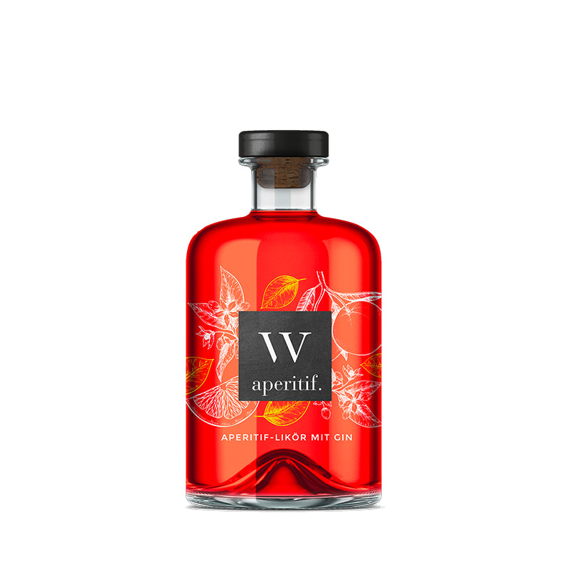 Aperitif‑Likör mit Gin, Kräuter‑ und Zitrusaromen aus Bitterorange, Zitrone und Ingwer, ideal pur auf Eis oder mit Tonic als Sommerdrink.
