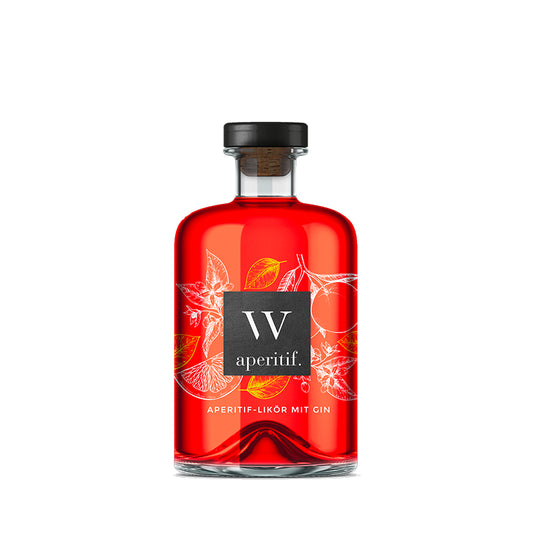 Aperitif‑Likör mit Gin, Kräuter‑ und Zitrusaromen aus Bitterorange, Zitrone und Ingwer, ideal pur auf Eis oder mit Tonic als Sommerdrink.